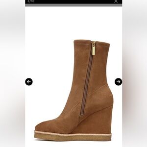 Veronica Beard Arlo Wedge Boot, size 8.5